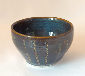 bowl Blue dotted