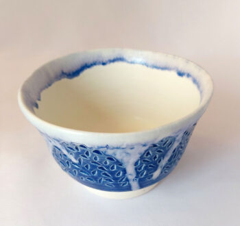 Bowl Flowing white - 12 oz